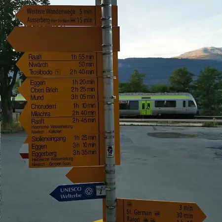 Lodge Visp Erblick H O T E L Bahnhof