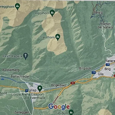 Visp Erblick H O T E L Bahnhof Lodge