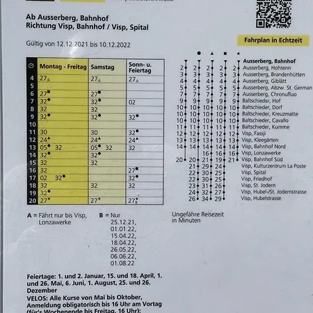 Visperblick 24-7 Parkplatz Und Fruehstueck Inkl