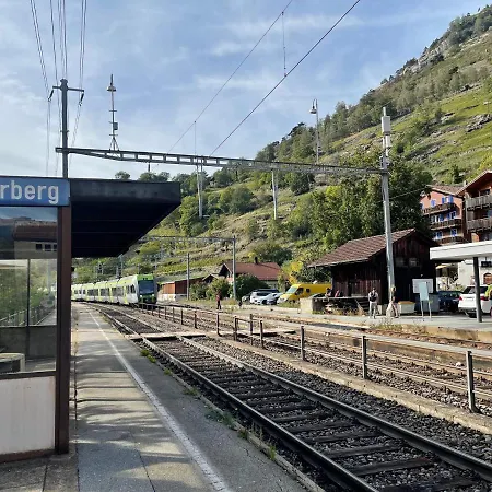 Visp Erblick H O T E L Bahnhof Ausserberg
